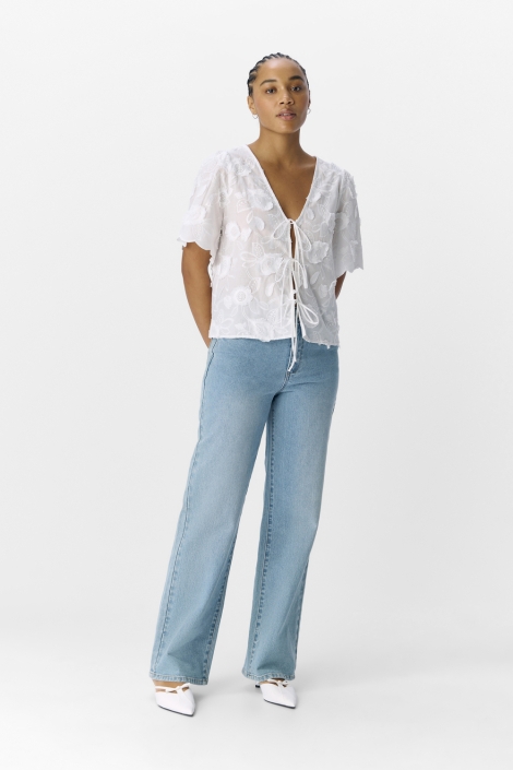 Object objmini re s/s v-neck top 139